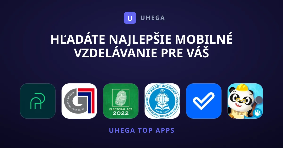 Hľadáte najlepšie mobilné Vzdelávanie pre váš smartfón?
